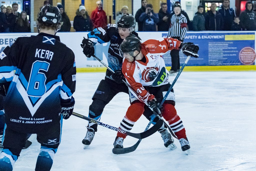 Josh Bruce in action on Sunday (Steve Crampton)