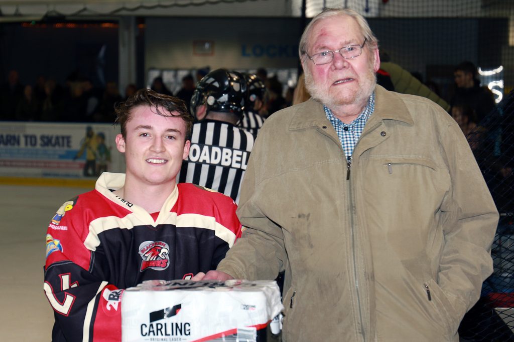 Hawks Man of the Match Philip Mulcahy (Steve Crampton)