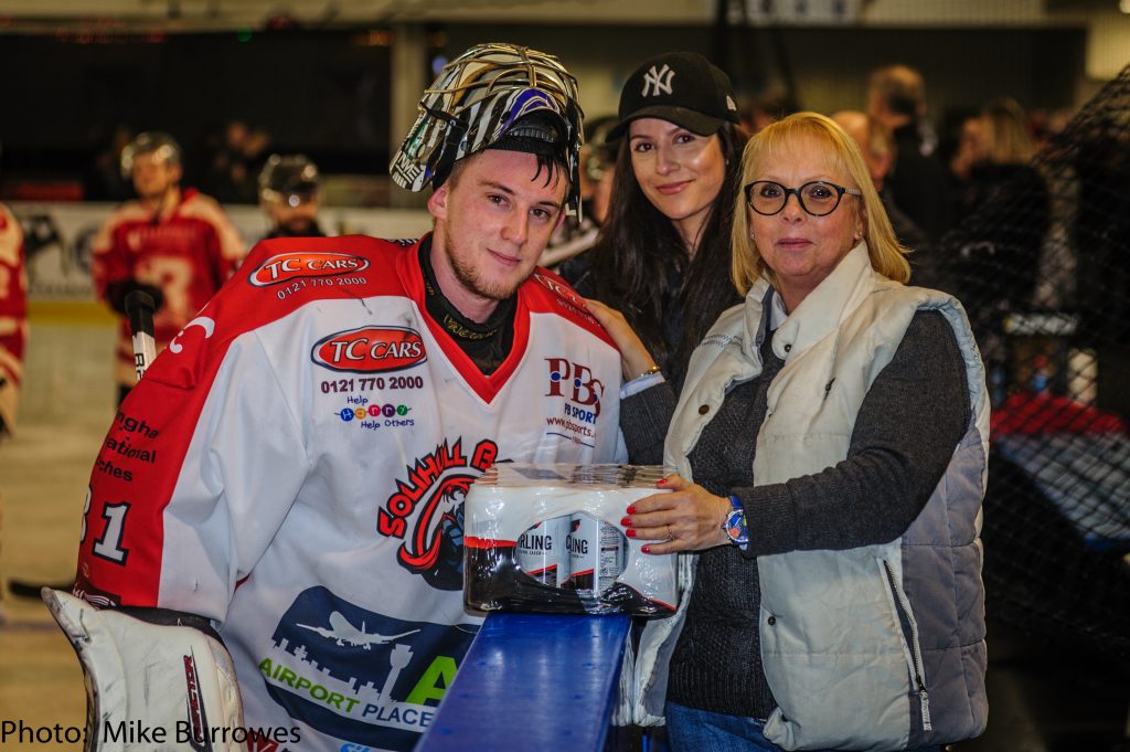 Barons Man of the Match Sam Hewitt (Mike Burrowes)