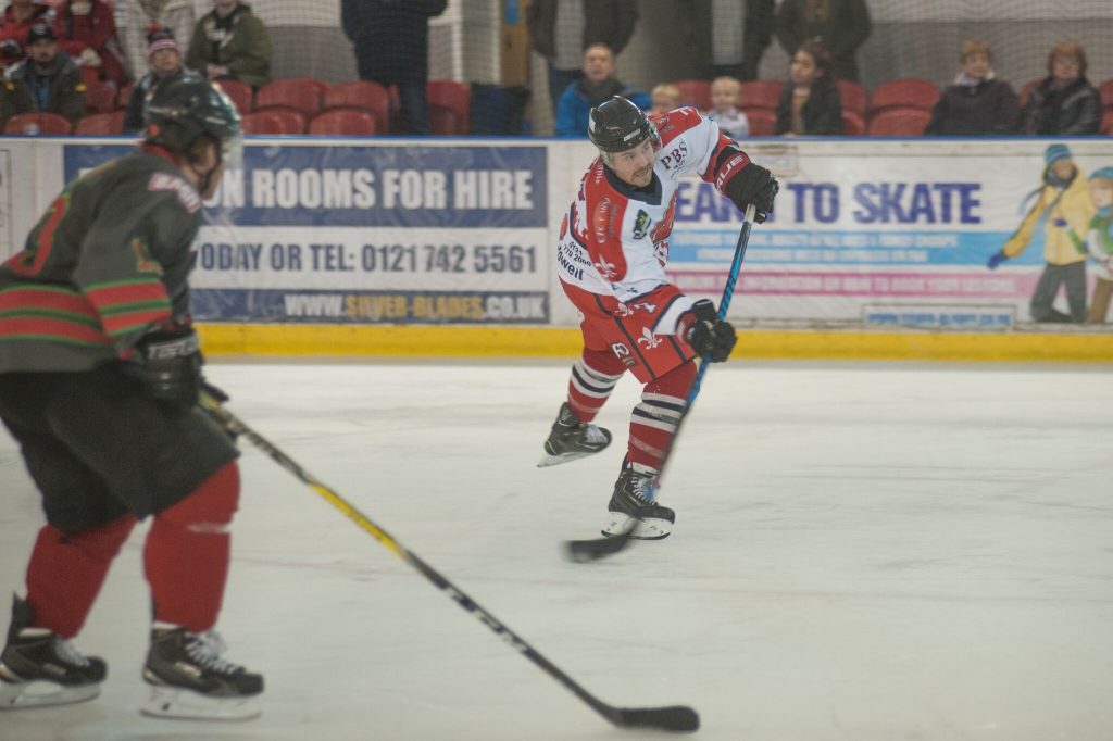 It was good to see Barons #7 Joe Henry back on the ice (Mike Burrowes)