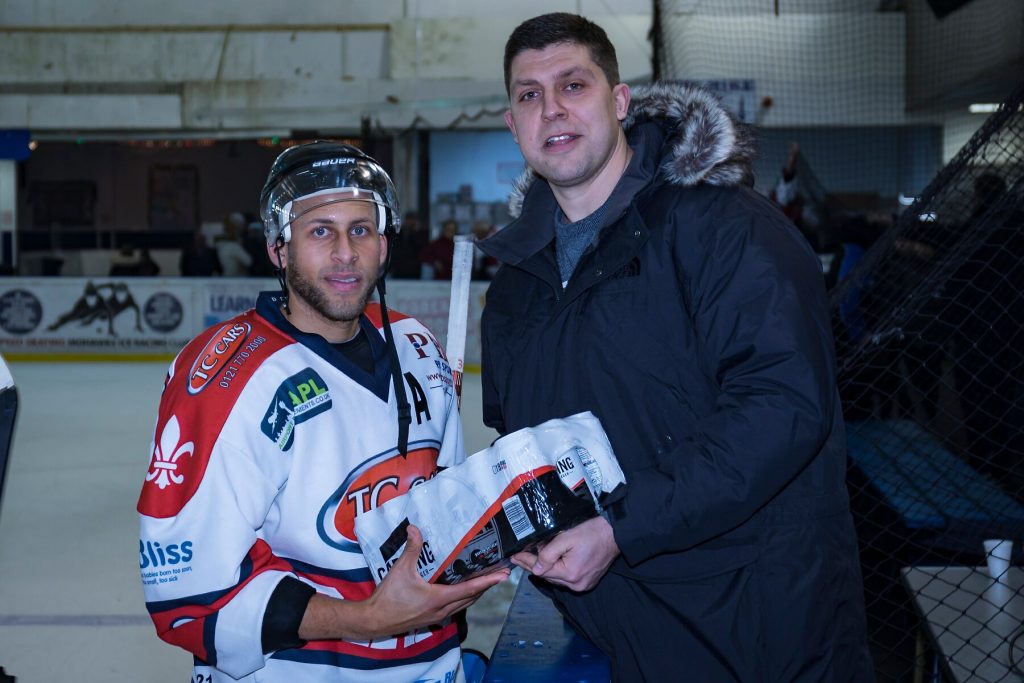 Barons Man of the Match, Marcus Maynard (Steve Crampton)