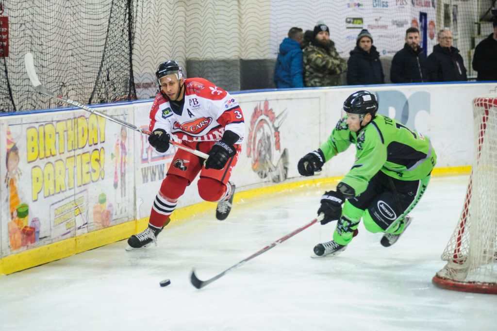 Marcus Maynard was a strong force at both ends of the rink (Mike Burrowes)