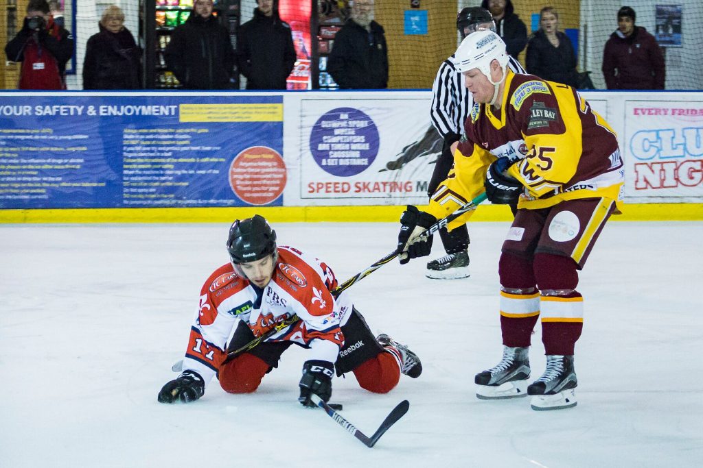 A clear pull down of Luke Brittle by Longstuff set up a penalty shot and Solihull’s second goal (S Crampton)