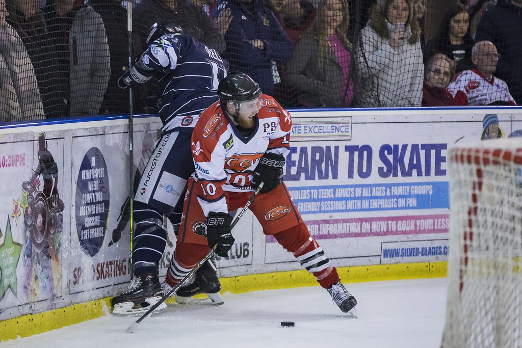 Daniel Harrison clears (Steve Crampton)