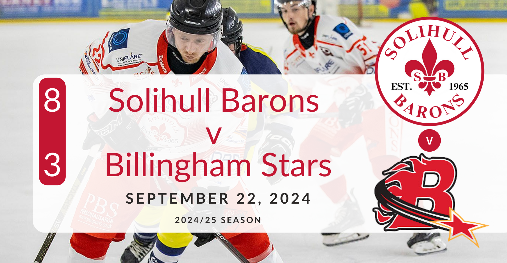 Solihull Barons – Billingham Stars