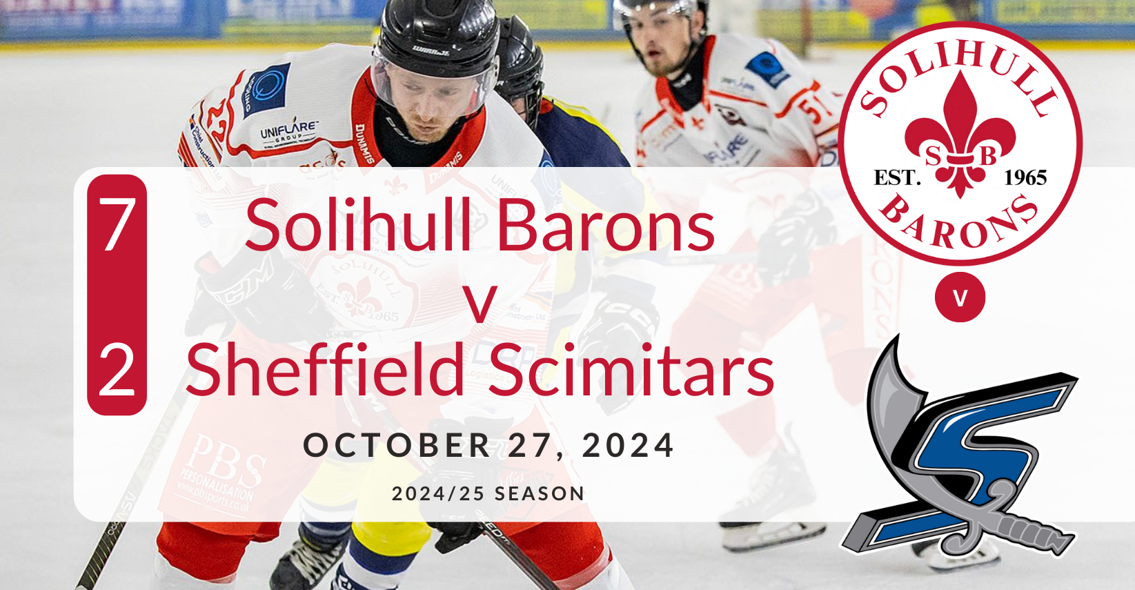 Solihull Barons – Sheffield Scimitars