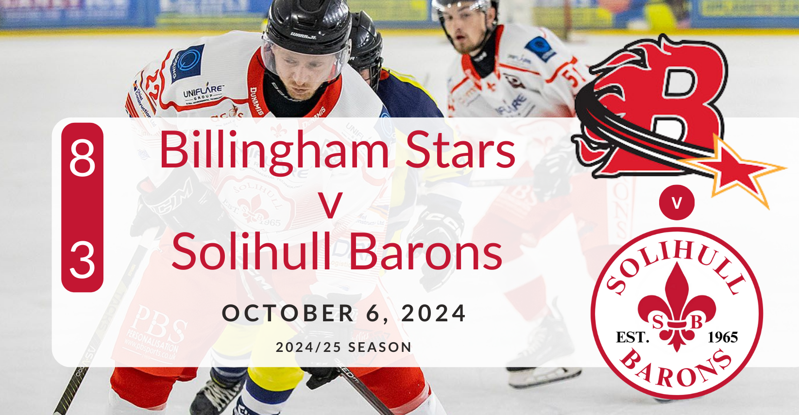 Billingham Stars – Solihull Barons