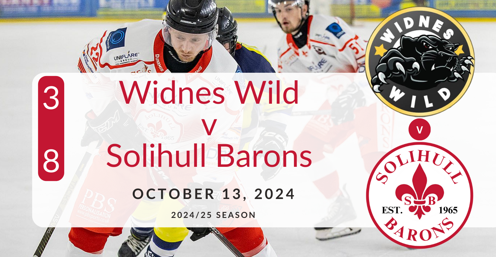 Widnes Wild – Solihull Barons