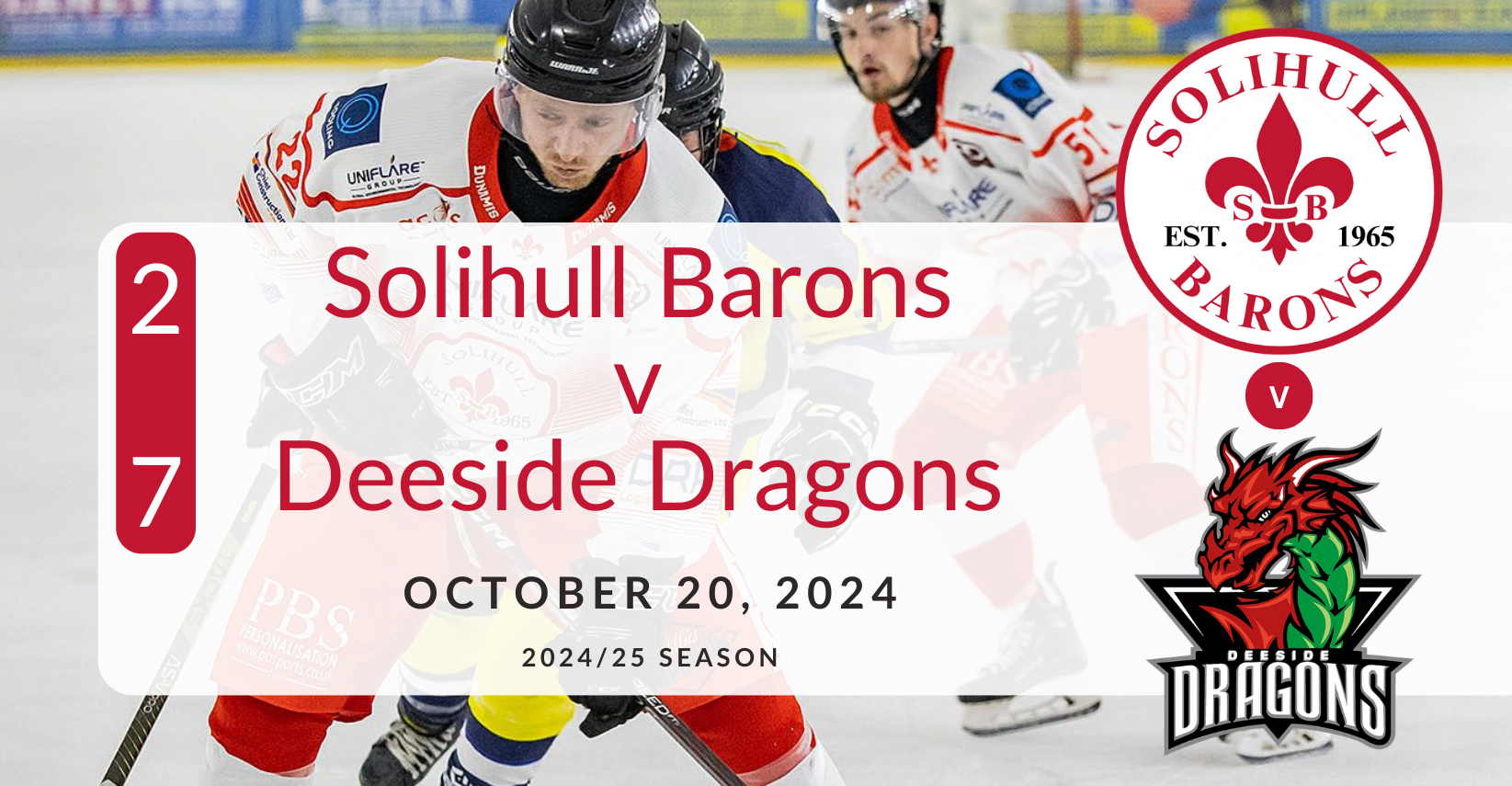 Solihull Barons – Deeside Dragons