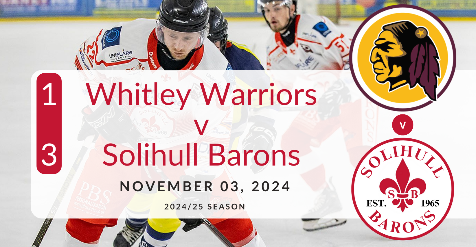 Whitley Warriors – Solihull Barons