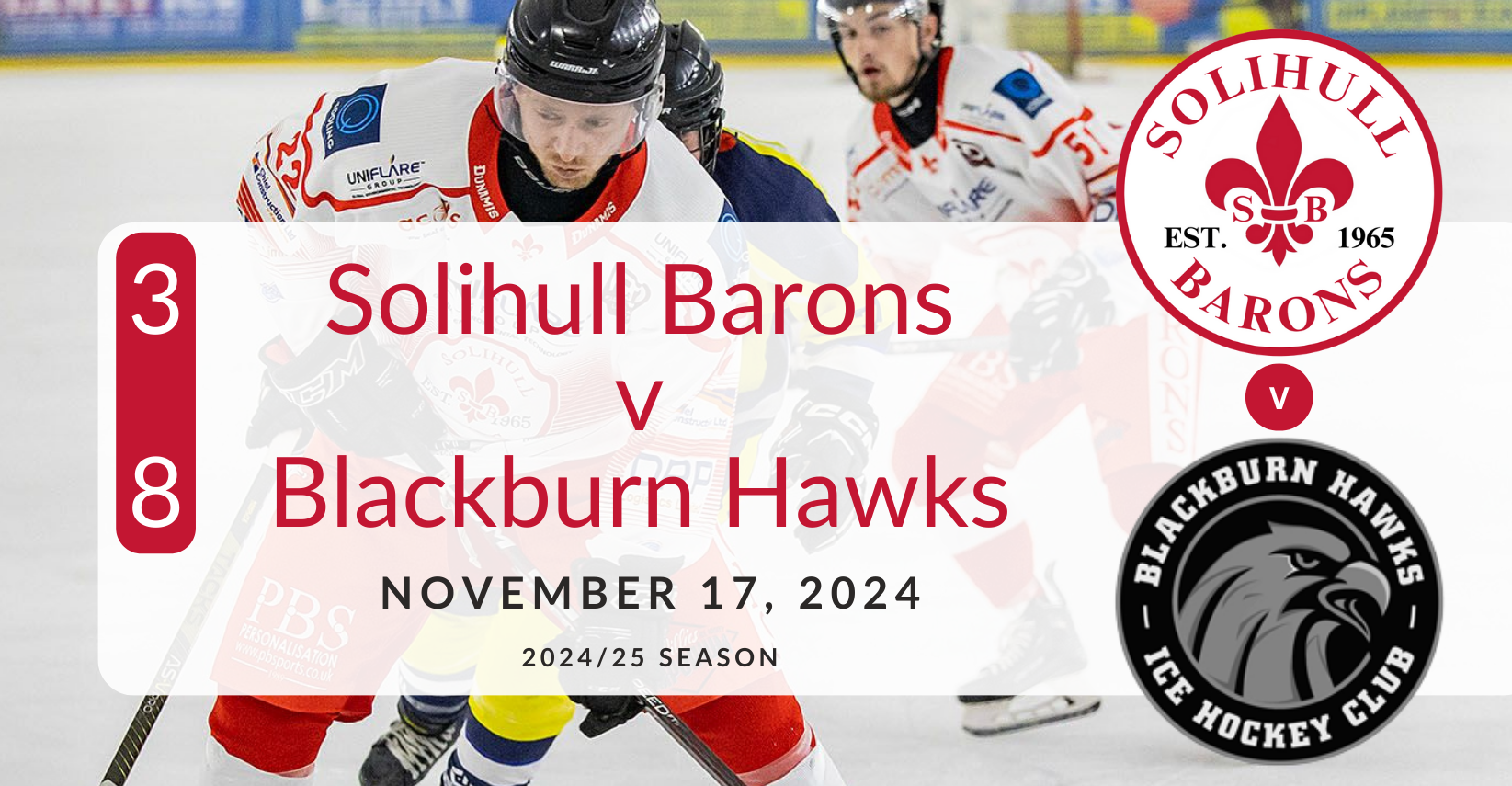 Solihull Barons – Blackburn Hawks