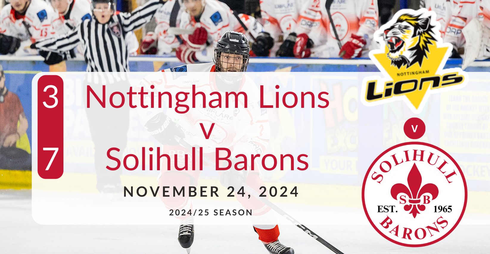 Nottingham Lions – Solihull Barons