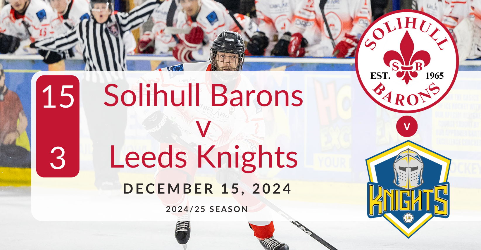 Solihull Barons – Leeds Knights