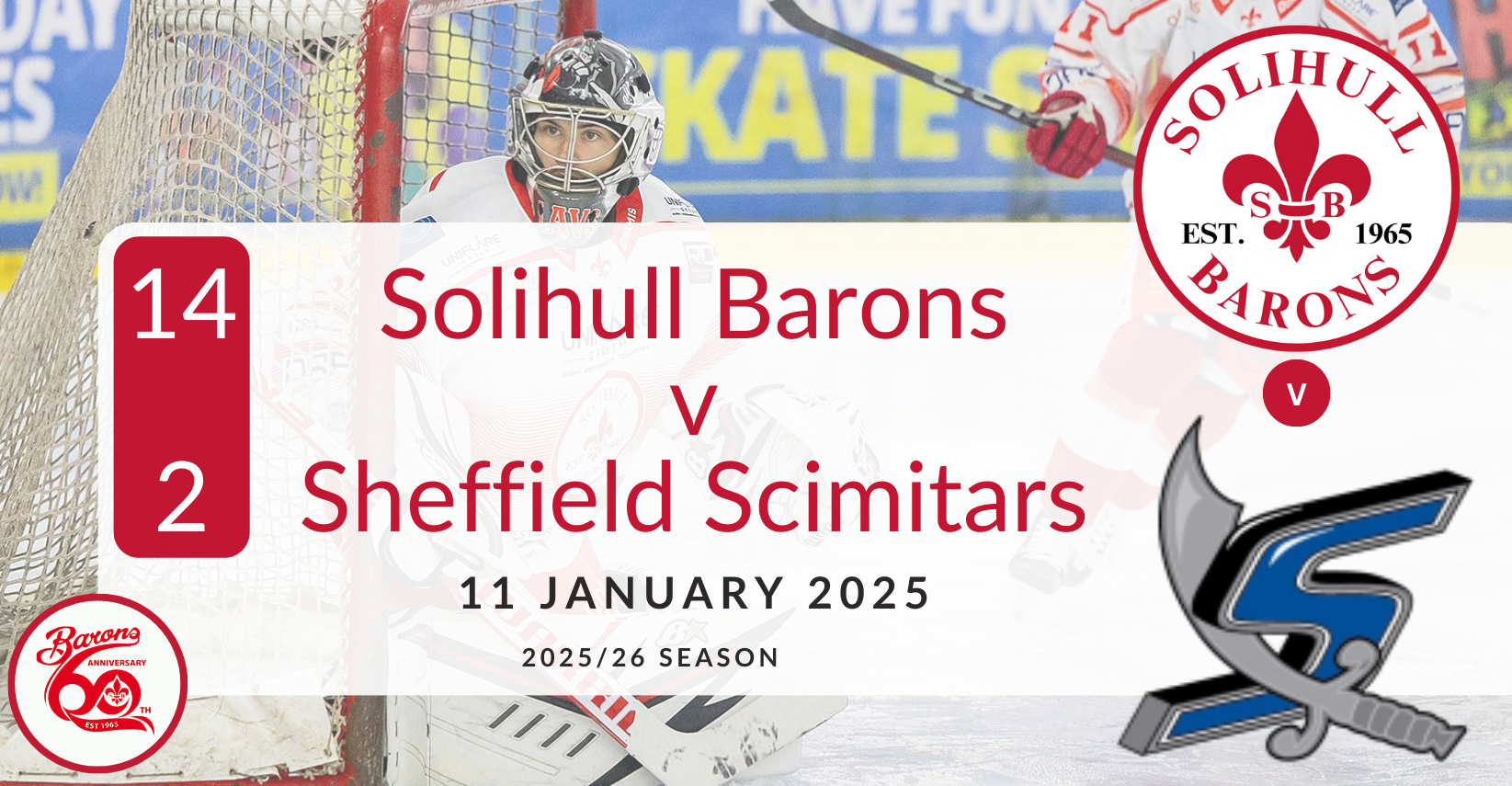 Solihull Barons – Sheffield Scimitars