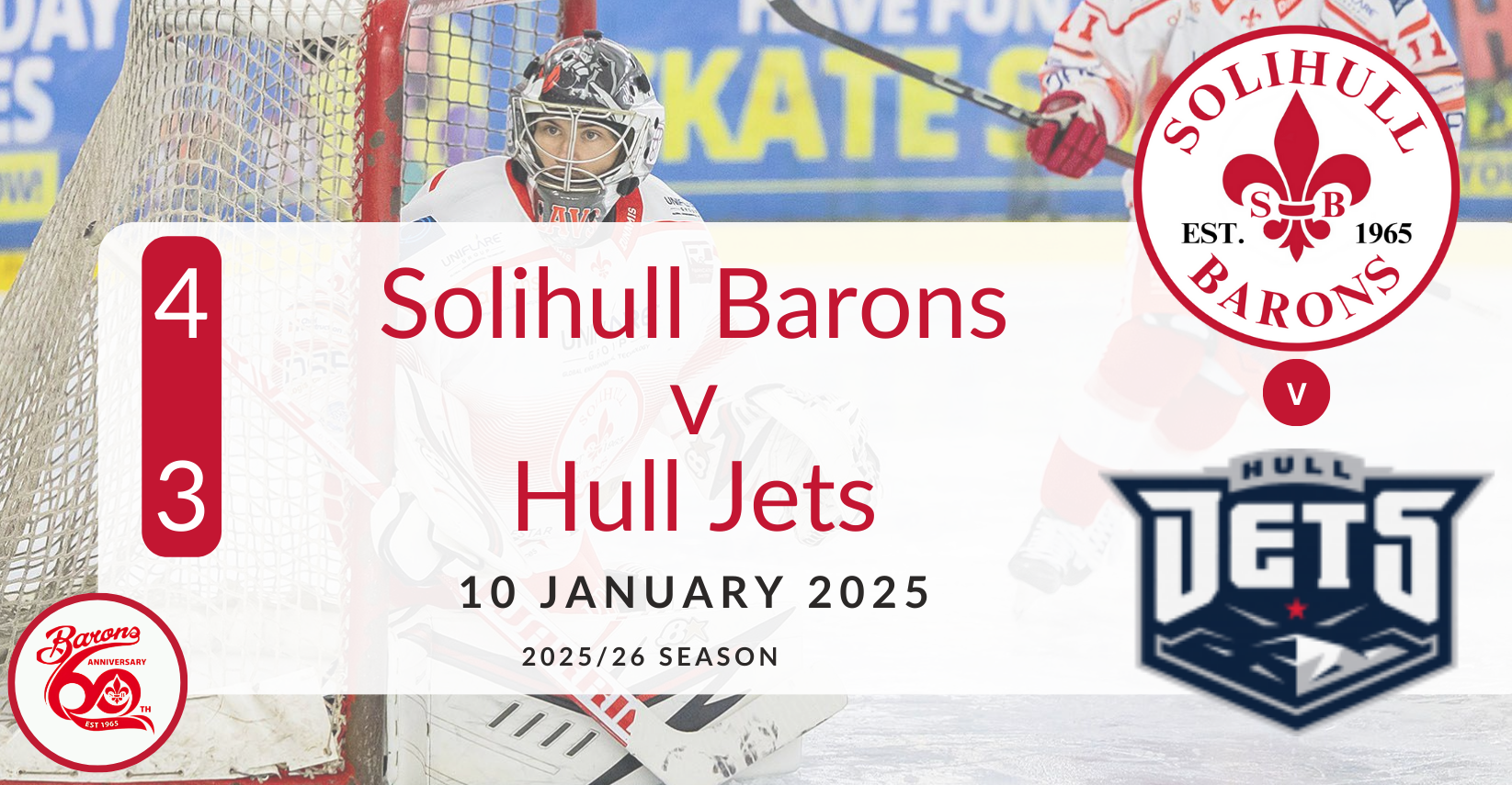Solihull Barons – Hull Jets