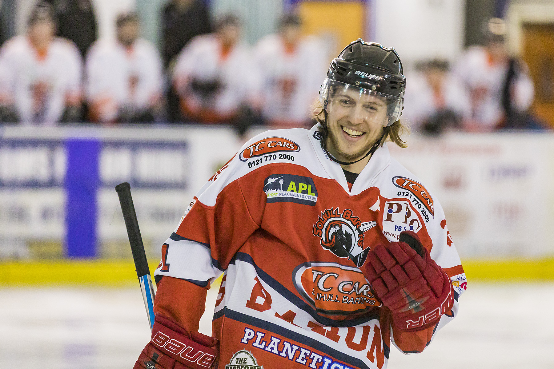 Niklas takes time out – Solihull Barons Ice Hockey