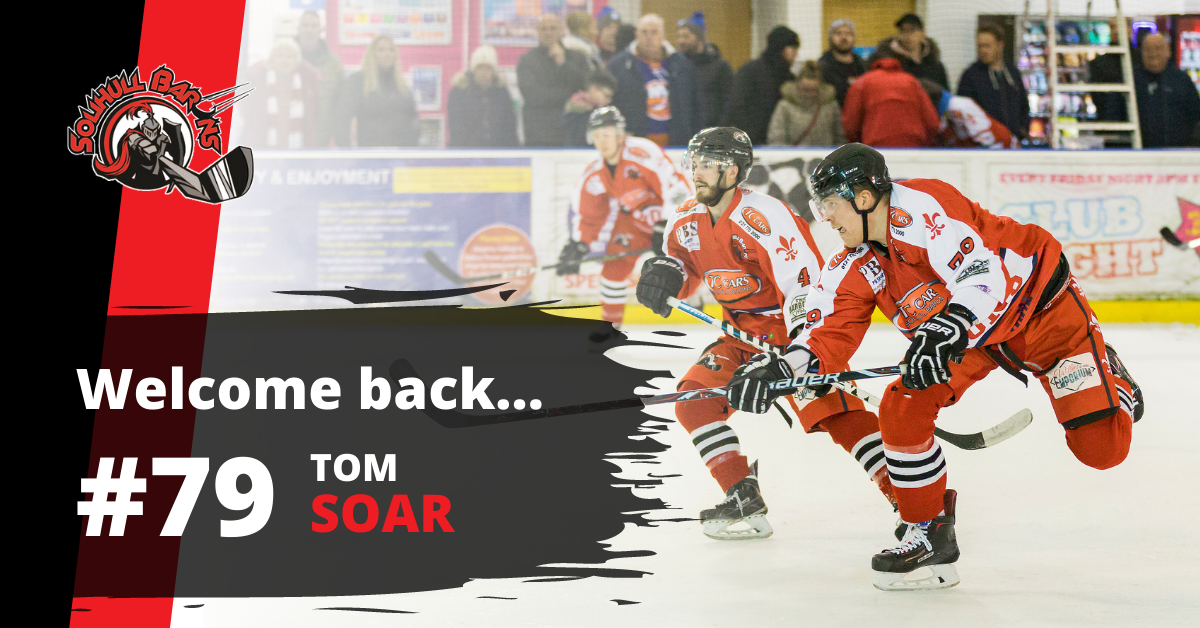 Tom Soar back for another year with the Barons