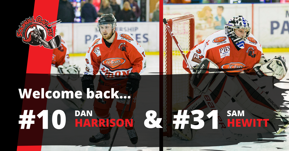 Hewitt and Harrison back for Barons