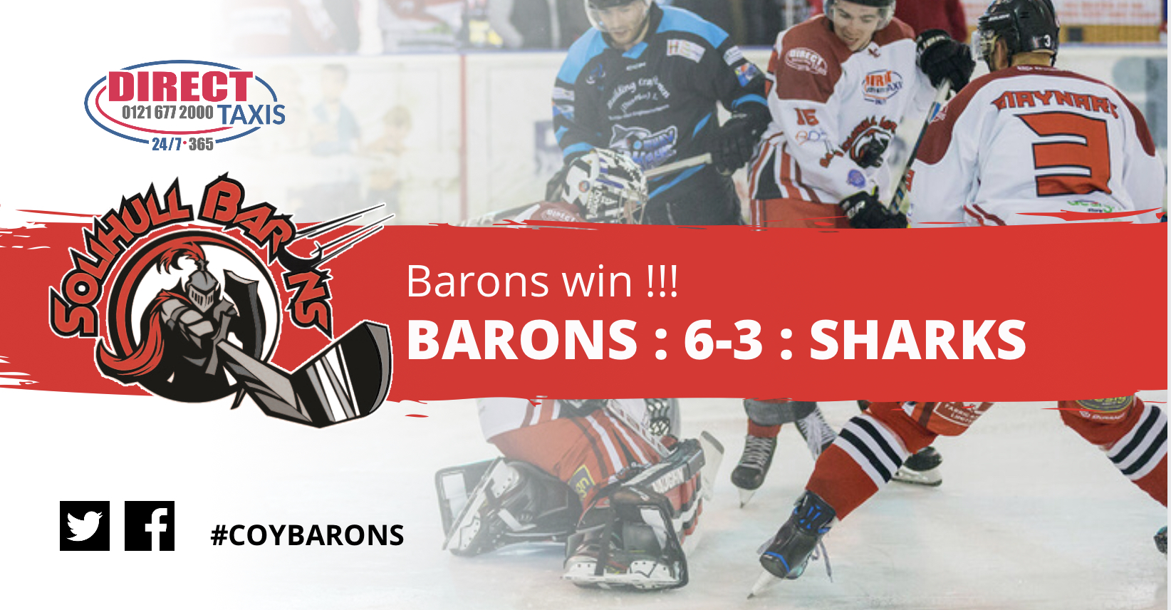 Barons stun league leading Solway