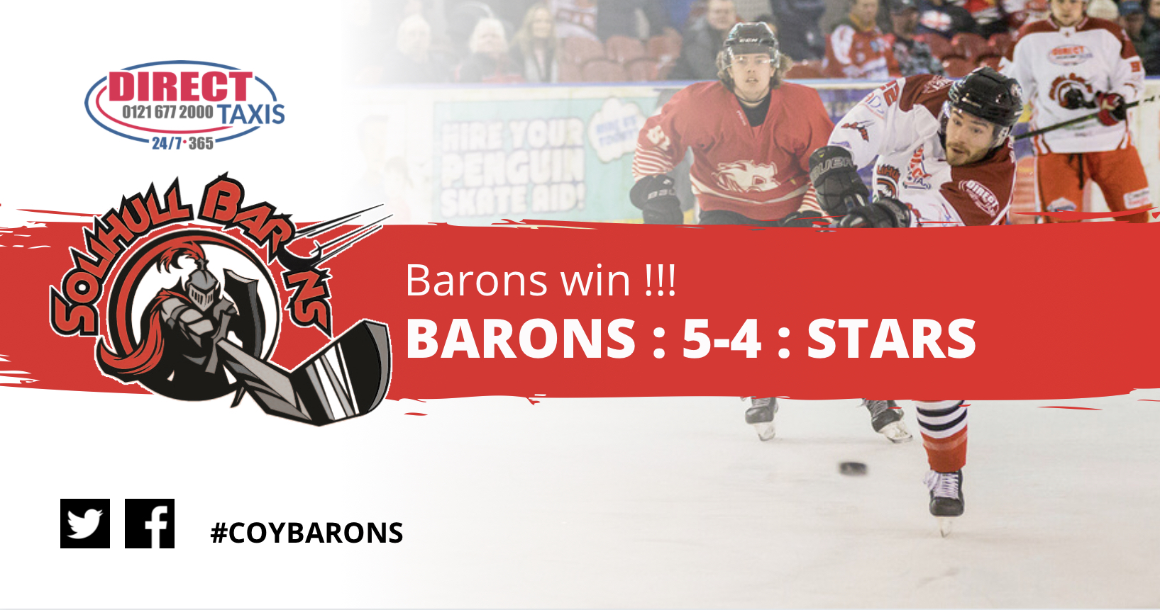 Barons a reach too far for the Stars