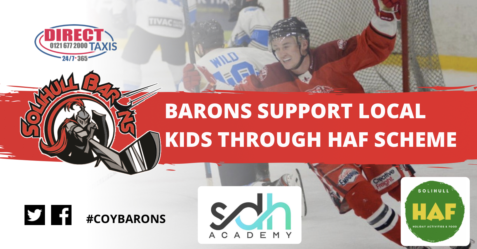 Barons support HAF scheme at Sheffield Quarter-final