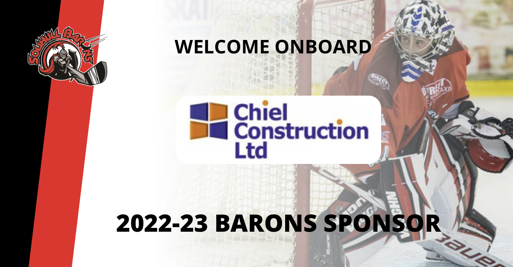 Chiel Construction support helps reinforce the Barons