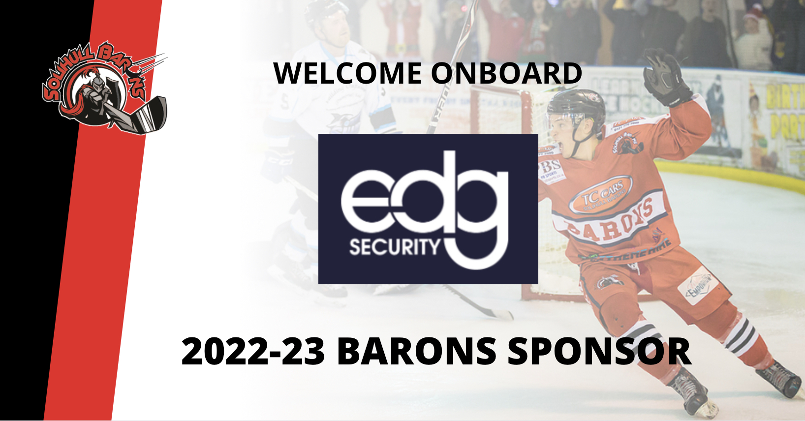 Barons lock in support from EDG Security