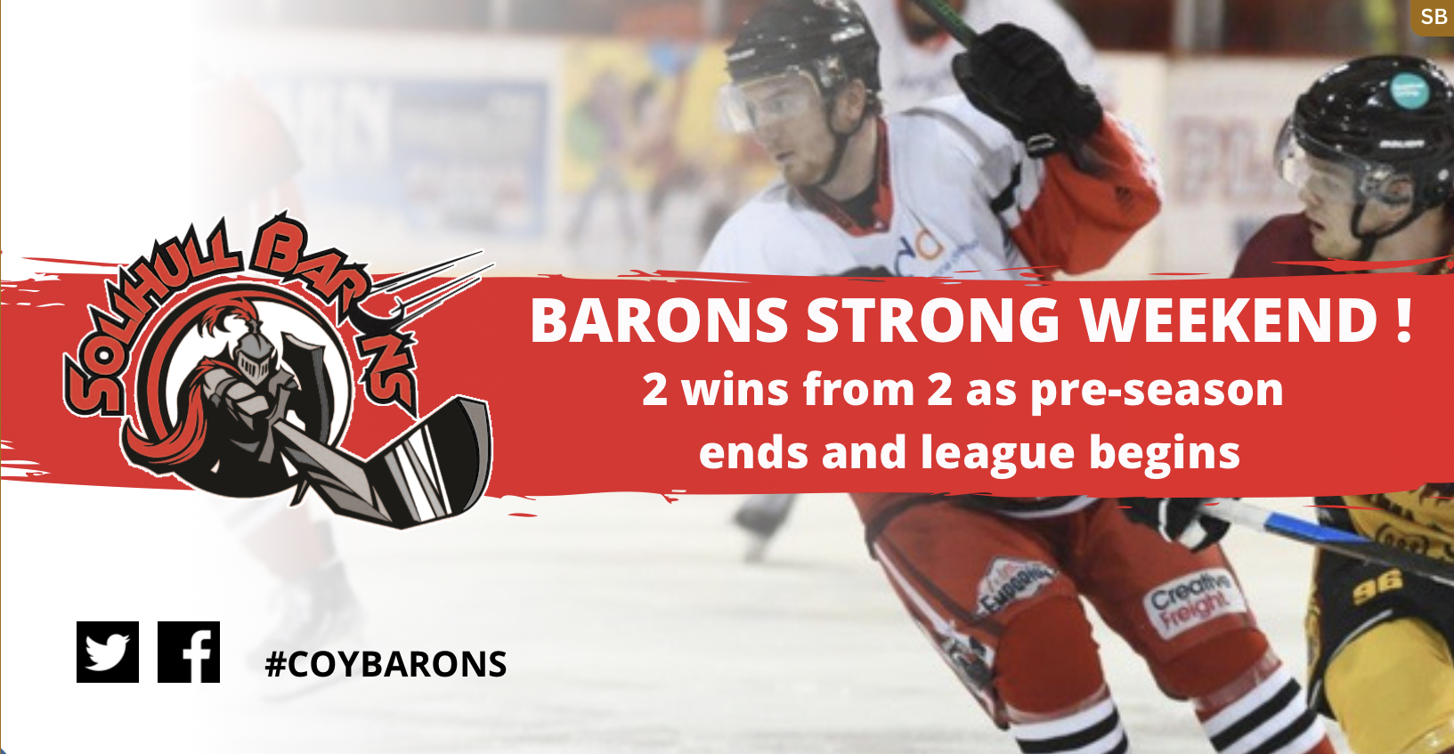 Barons season gets off to winning start!