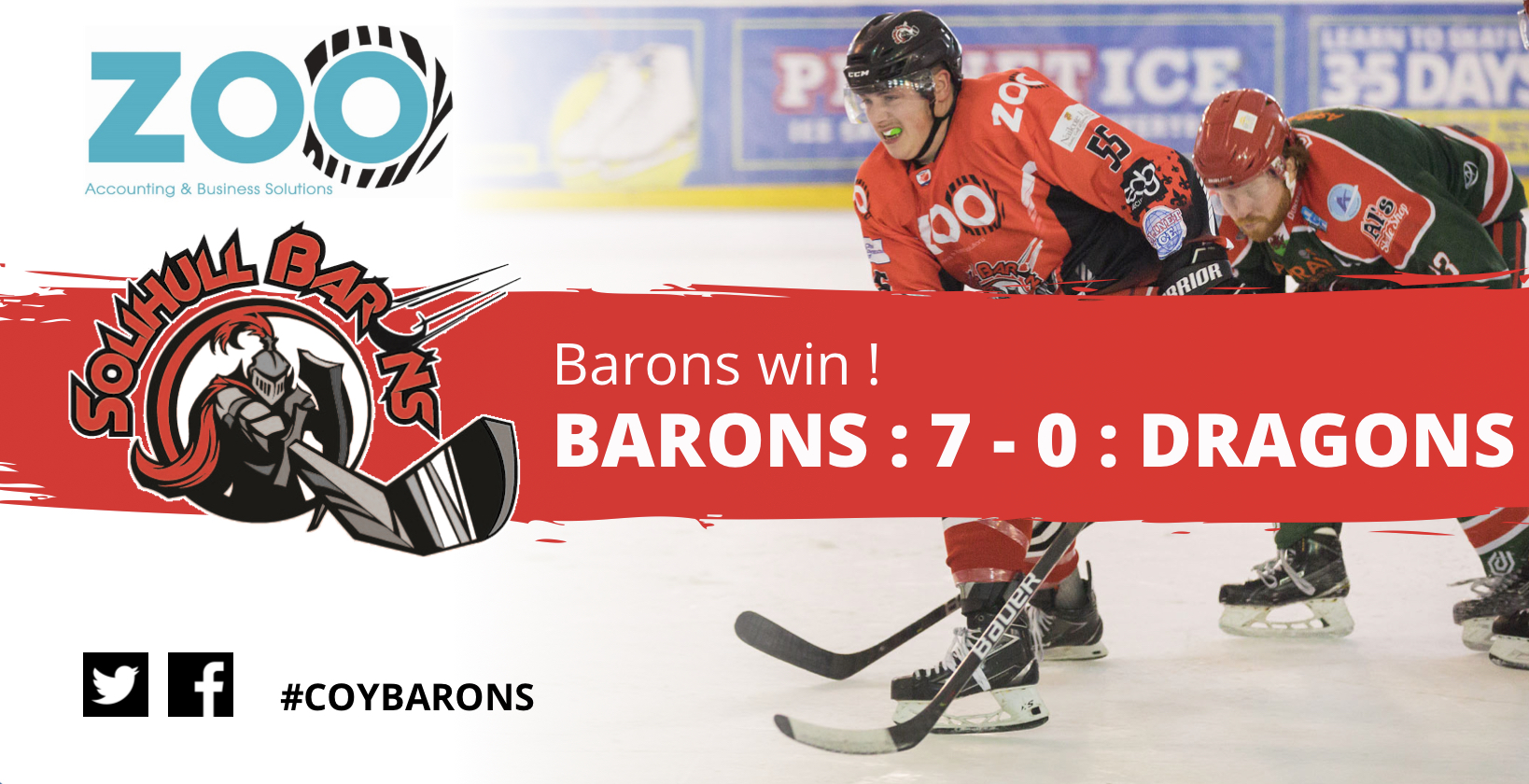 Barons slay hard challenging Dragons