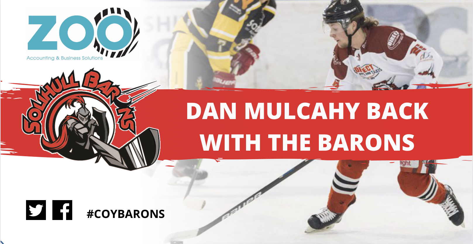 Dan Mulcahy back with the Barons