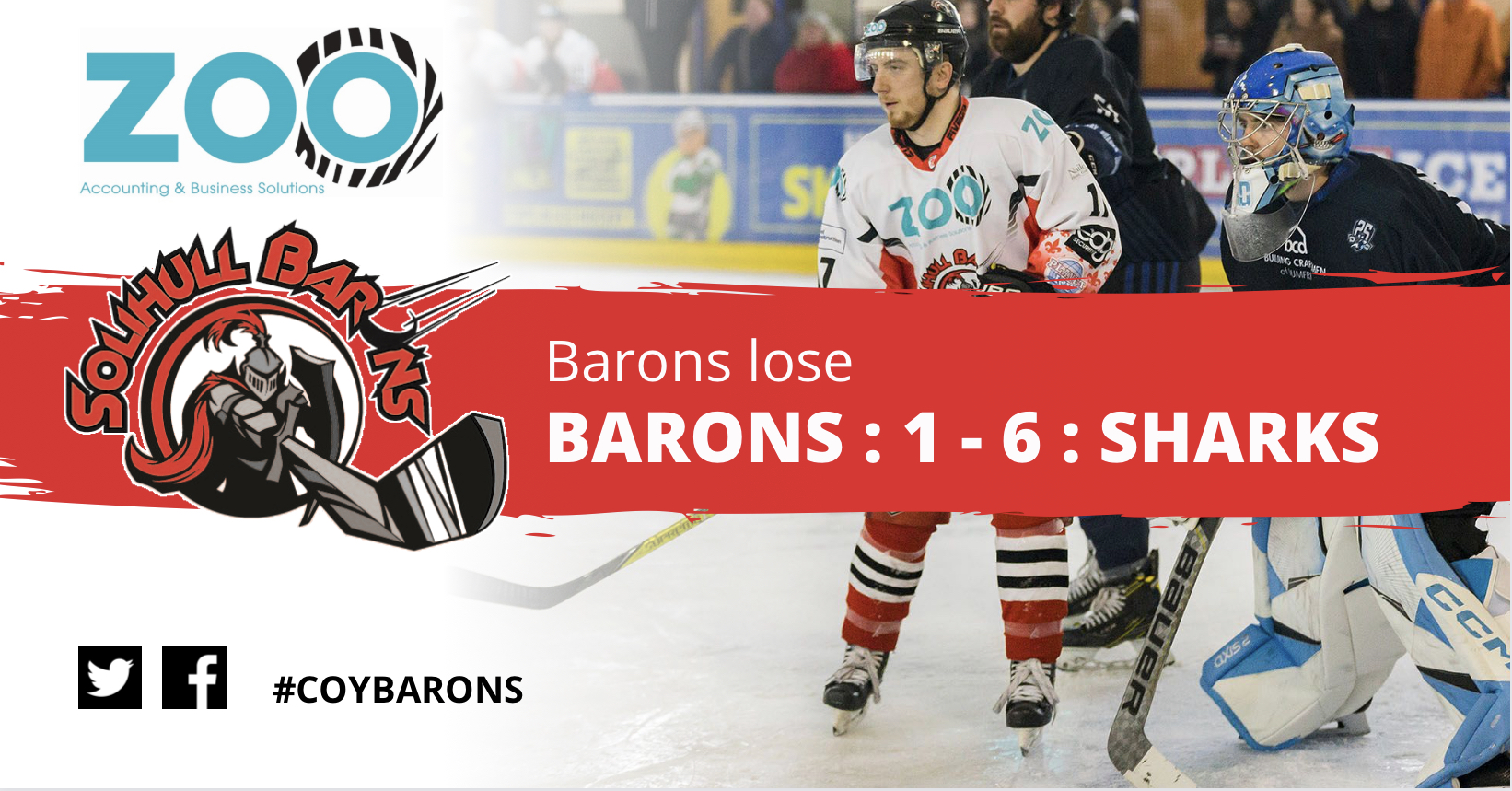 Barons bettered by Champions Sharks