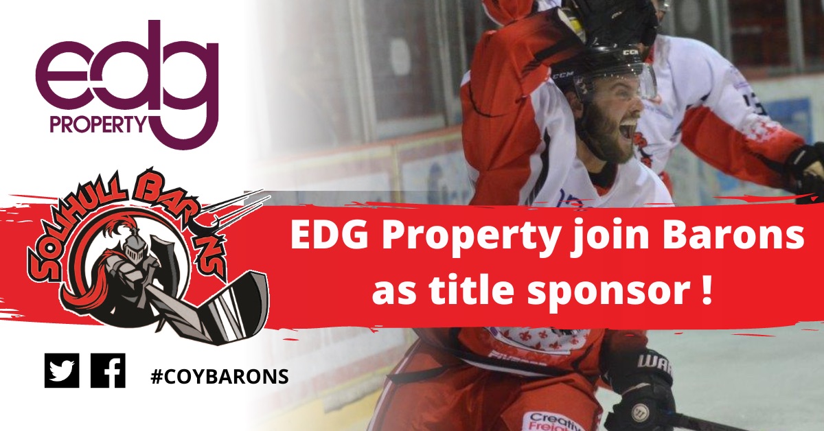 EDG join Barons as Headline Sponsors