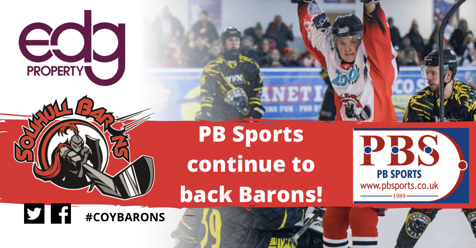 PB Sports continue long association with the Barons