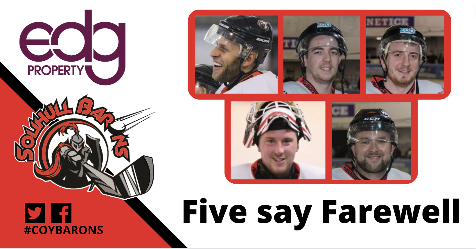 Five say Farewell to the Barons