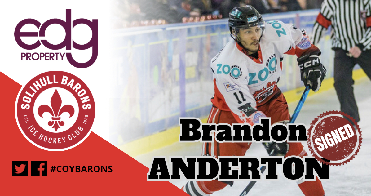 Brandon back for the Barons