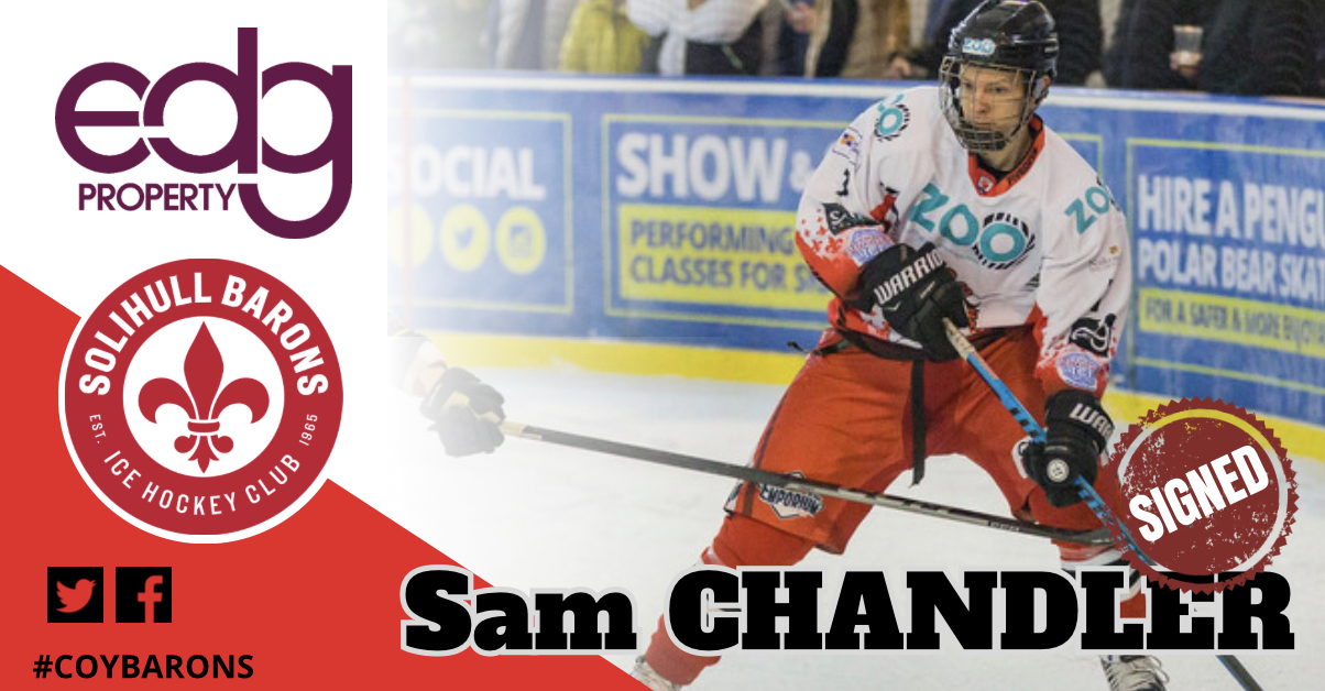 Sam Chandler signs up for 23/24 Barons