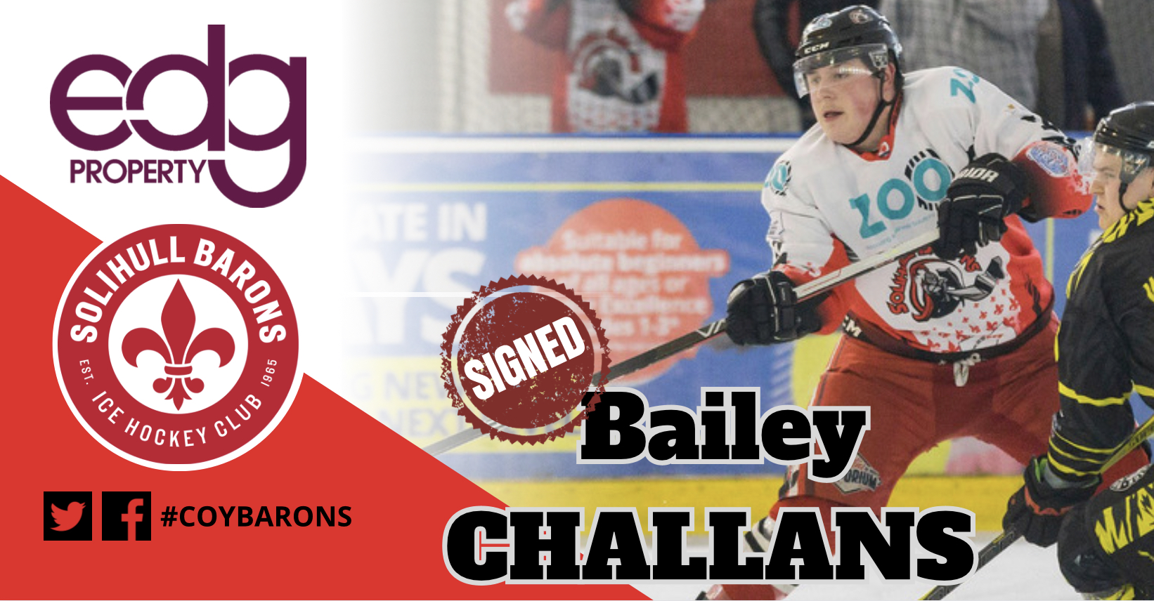 Bailey back for 22/23 Barons