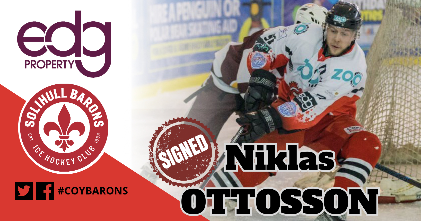 Niklas returns for the Barons!!!