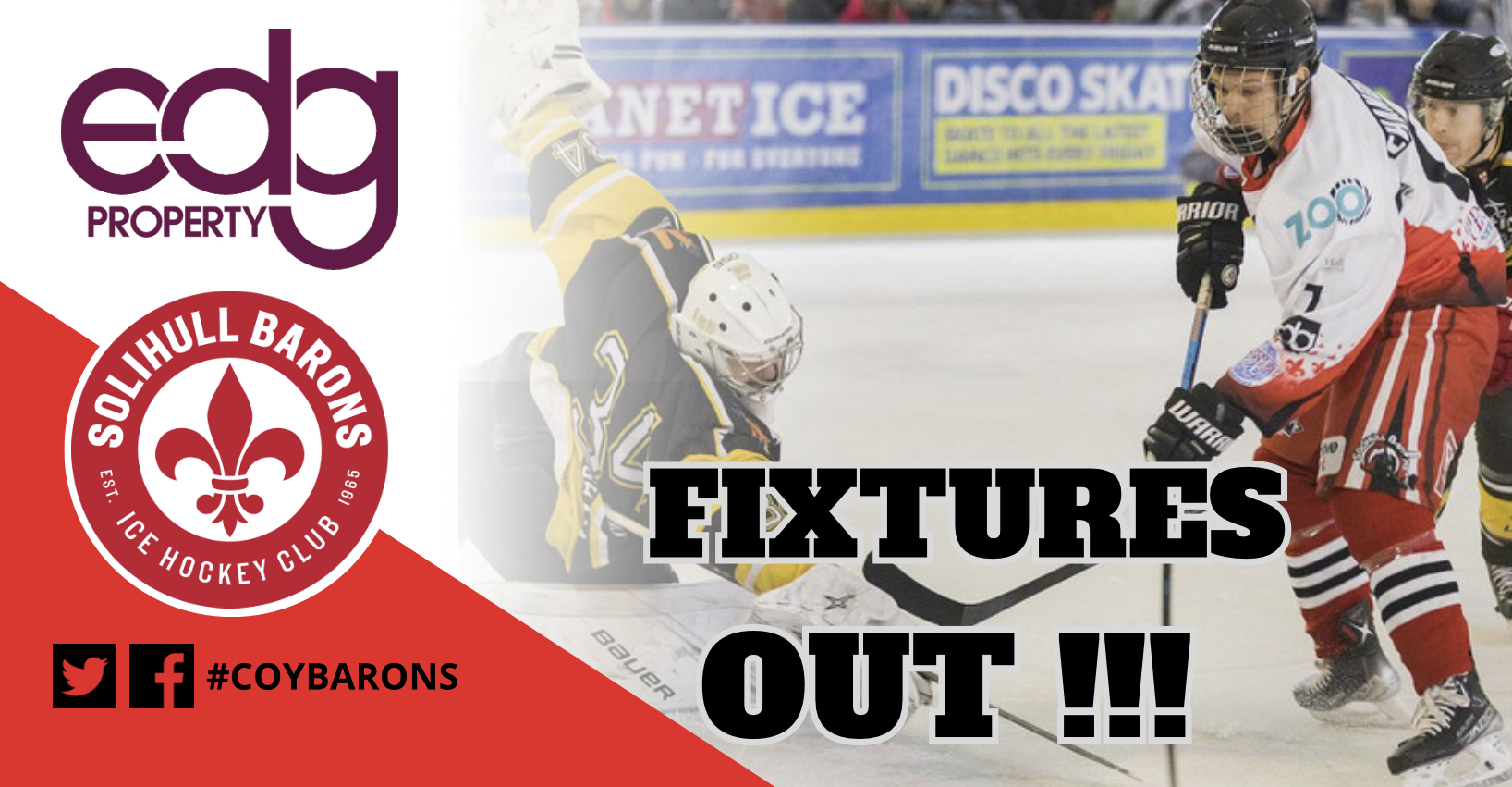 Barons 23-24 Fixtures Released!!!