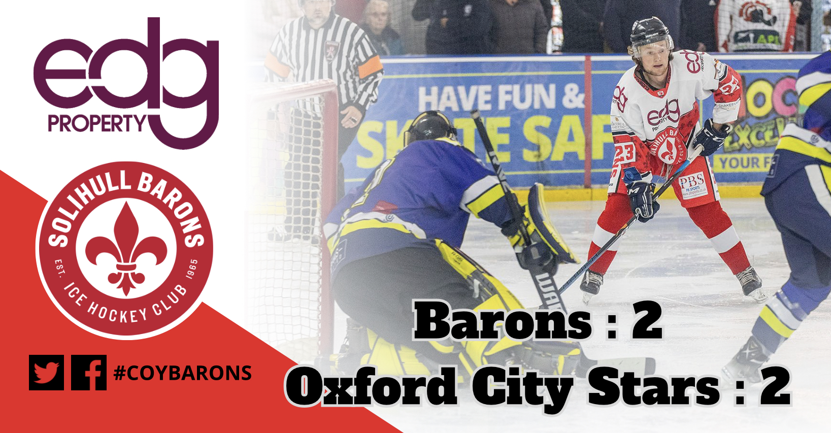 Barons and Stars put on pre-season spectacle!!!