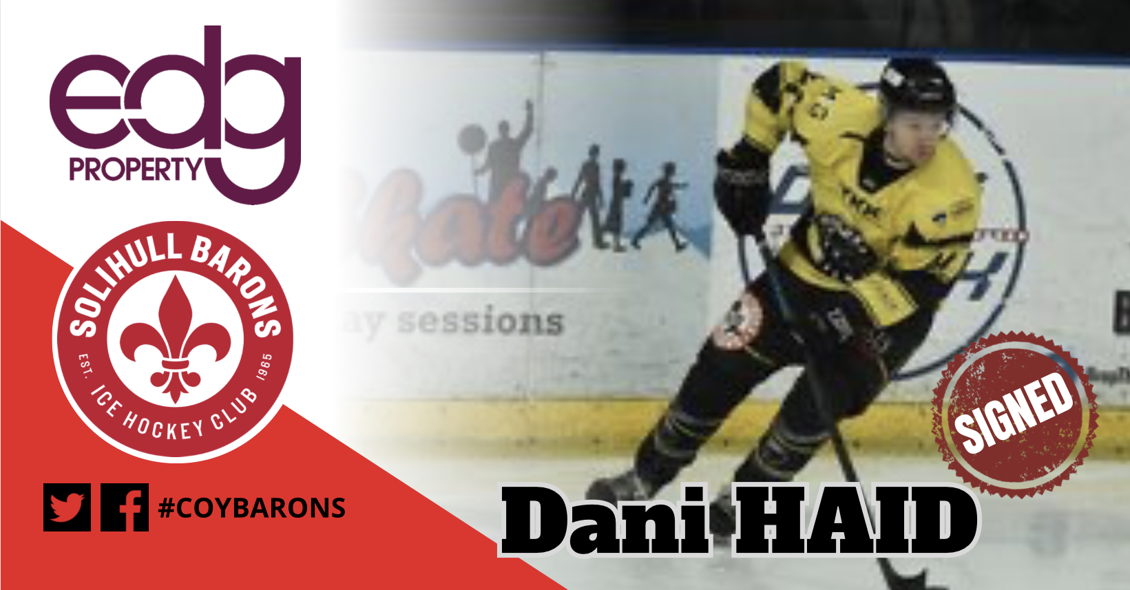 Dani Haid adds extra Barons firepower