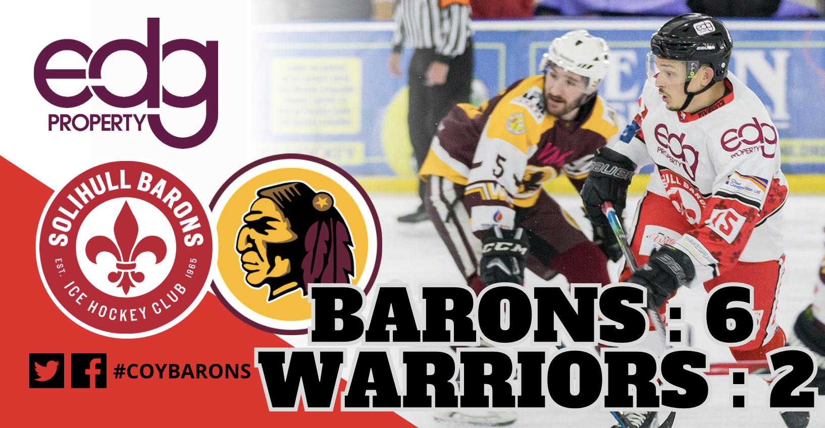 Barons put on convincing home display