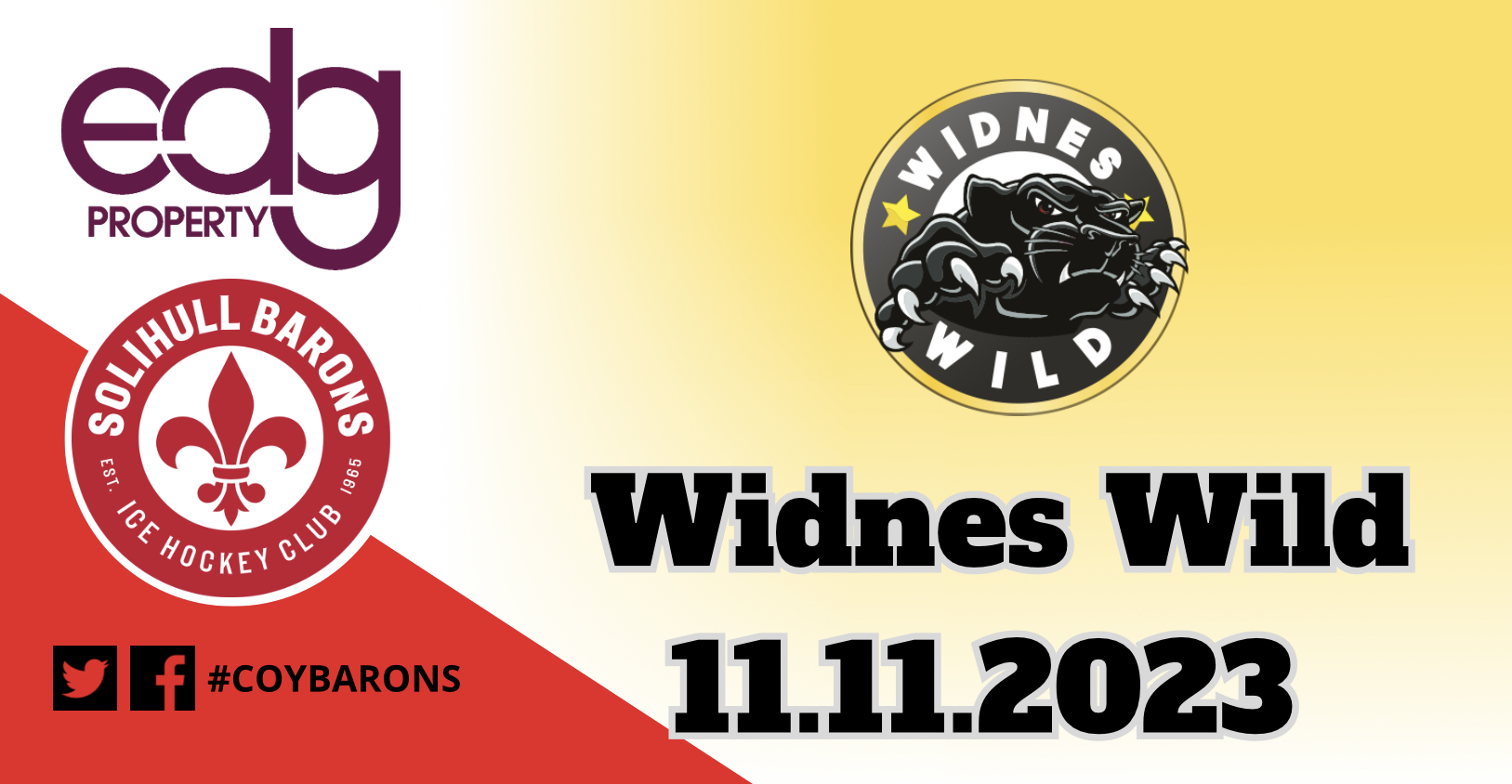 Widnes Wild game on Saturday 11th