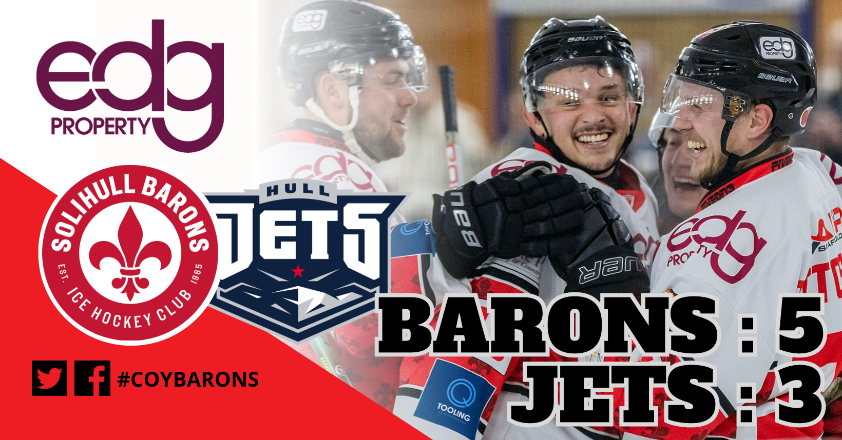 Barons pick up two points against Hull