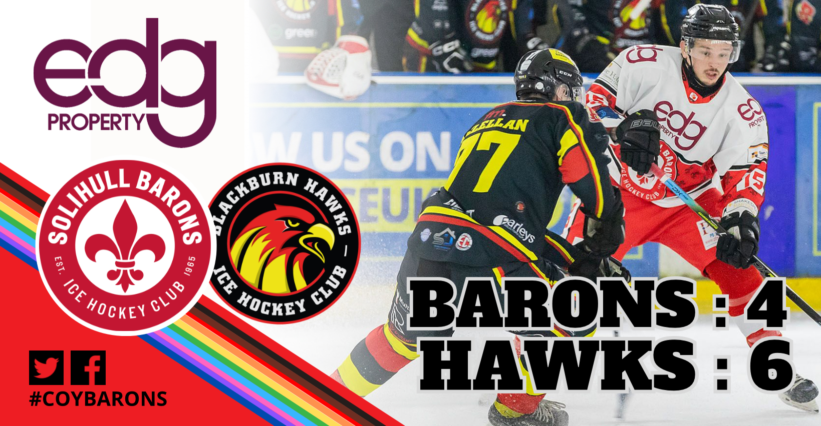 Barons squeezed out of finals by Hawks