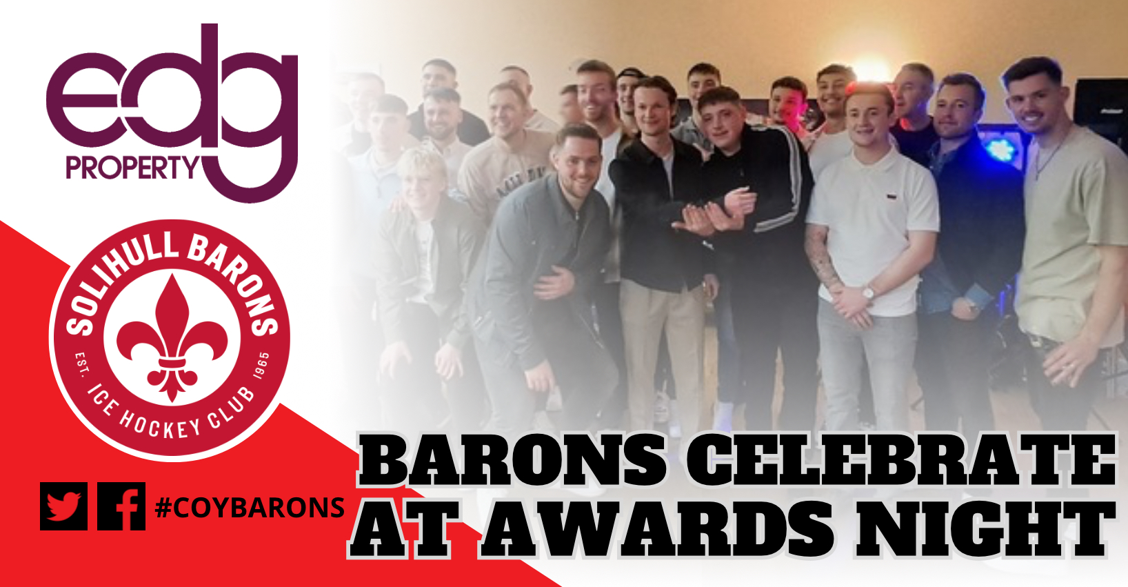 Barons celebrate 23/24 at end of year awards night