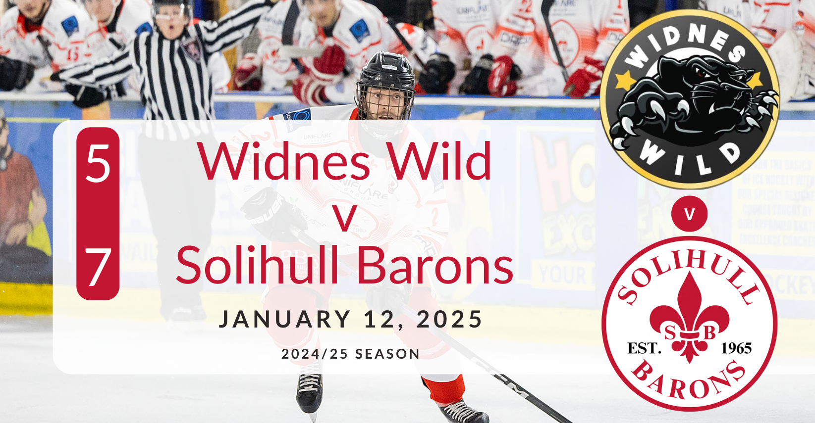 Widnes Wild – Solihull Barons