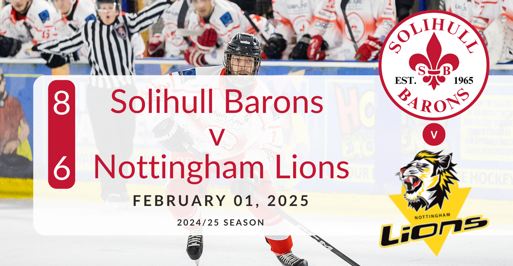 Solihull Barons – Nottingham Lions