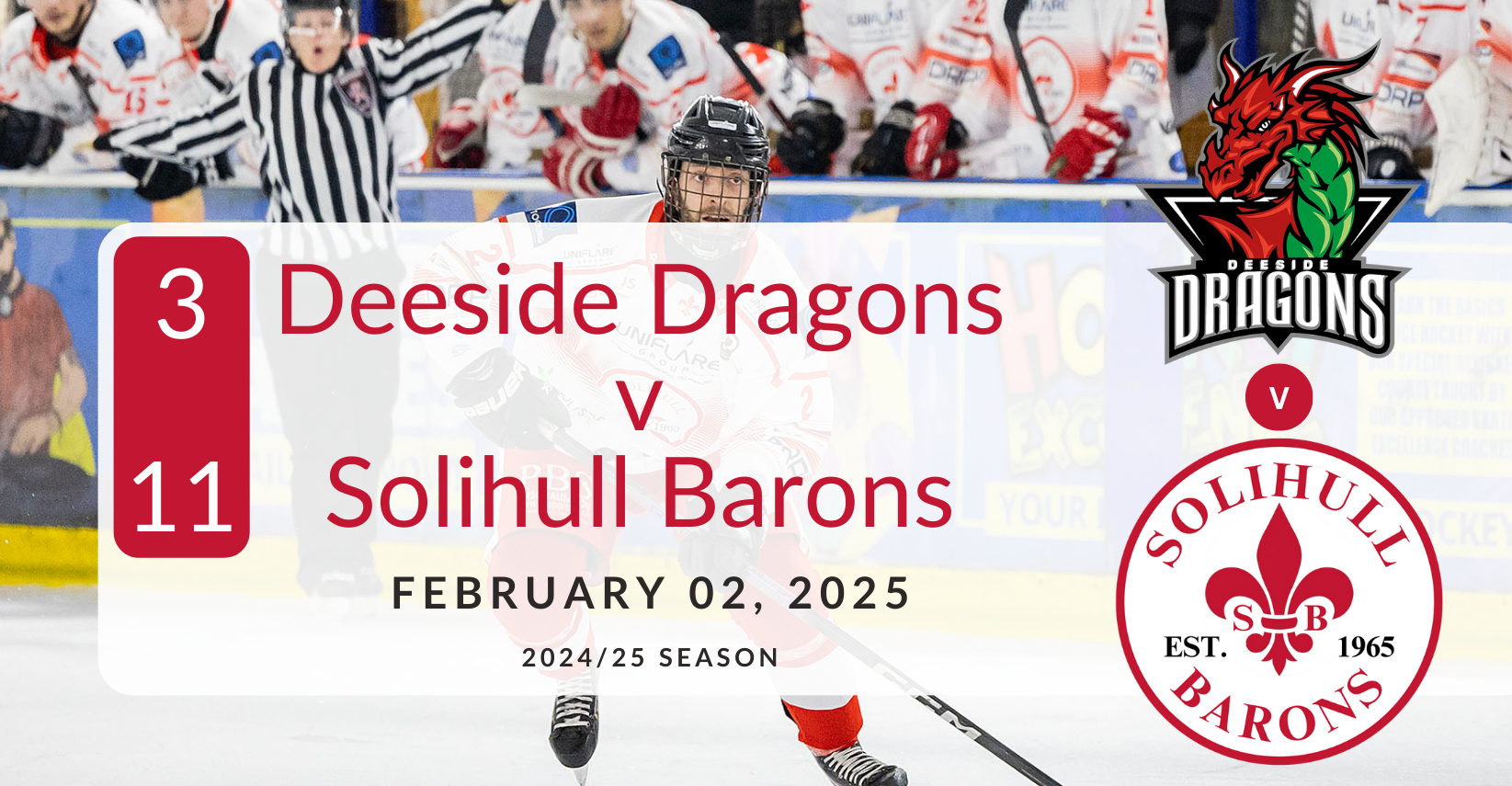 Deeside Dragons – Solihull Barons