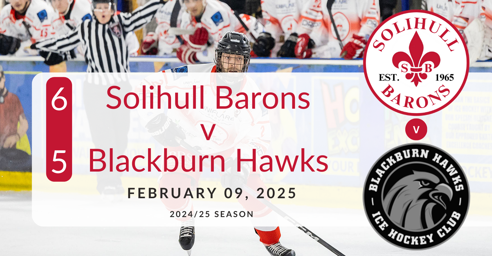 Solihull Barons – Blackburn Hawks